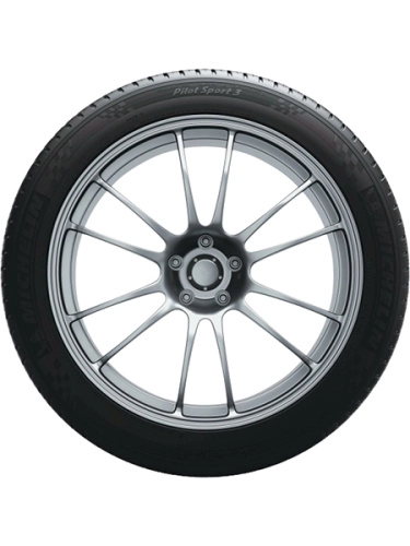 фото протектора и шины Pilot Sport 3 Шина Michelin Pilot Sport 3 245/45 R19 102Y